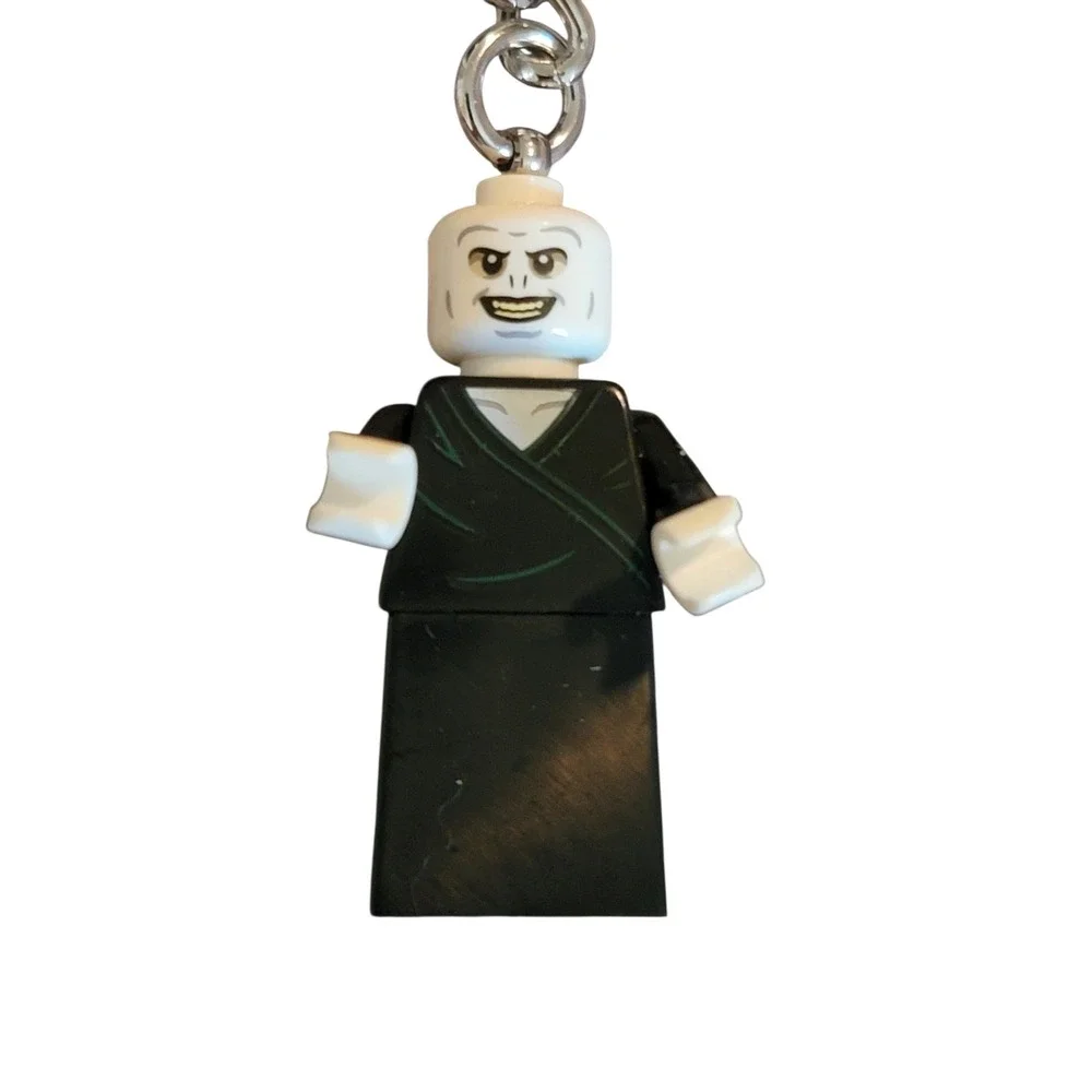 LEGO Harry Potter Lord Voldemort Keychain Unisex OS Black New Minifigure 854155